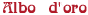 Albo d'oro