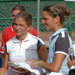 Le finaliste del doppio Giulia Gabba e Sara Errani